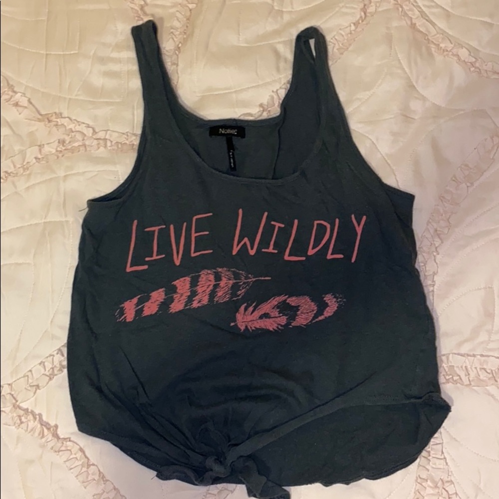 Gray Tank Top